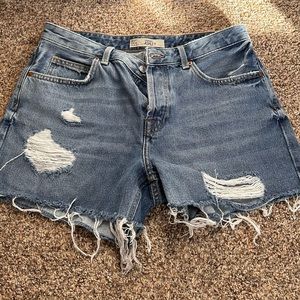 Top shop shorts women’s size 10.